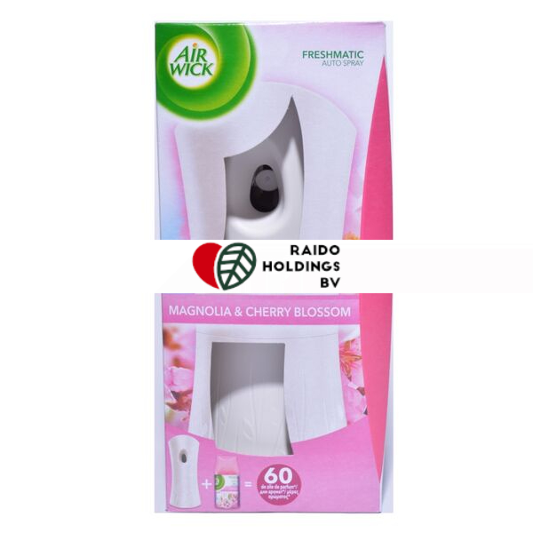 AIRWICK FRESHENER FRESHMATIC COMPLETE DEVICE + REFILL MAGNOLIA&CHERRY 250 ML