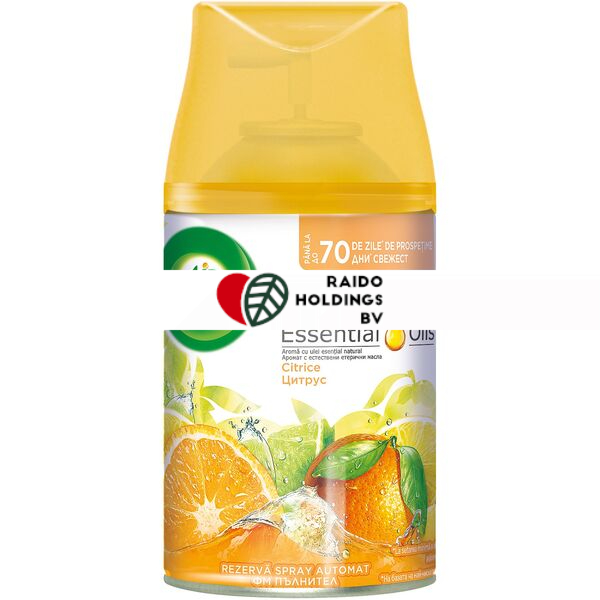 AIRWICK FRESHMATIC AUTOMATIC SPRAY CITRUS 250ML REFILL