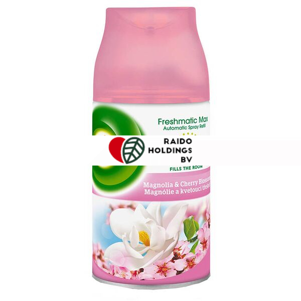 AIRWICK FRESHMATIC AUTOMATIC SPRAY MAGNOLIA & CHERRY 250ML REFILL