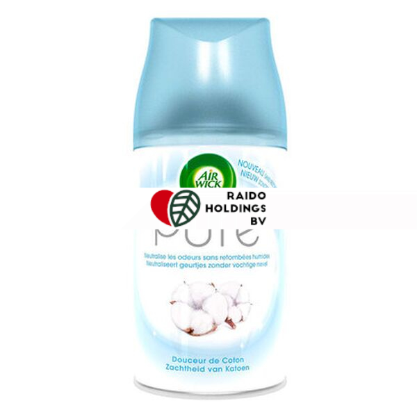 AIRWICK FRESHMATIC AUTOMATIC SPRAY PURE COTTON 250ML REFILL