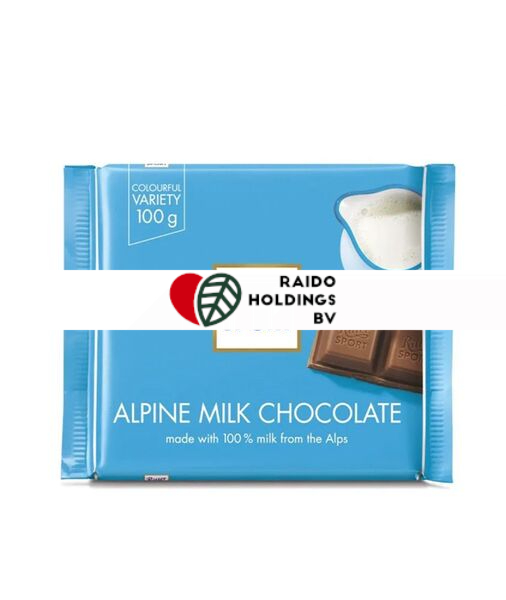 Ritter Sport Alpine Milk Chocolate 30% Cocoa 100 g