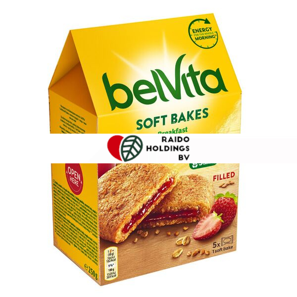 Belvita Strawberry Filling 250g