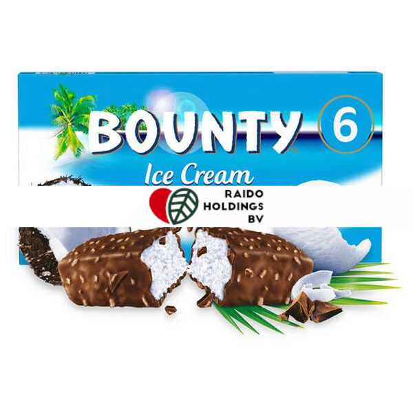 Bounty Ice Cream Bar 6x39.1g