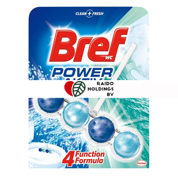 Bref WC Freshener Power Active Ocean 50g