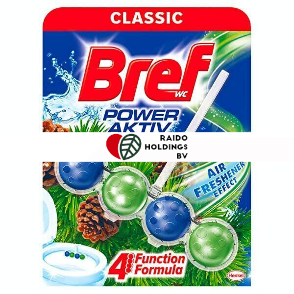 Bref WC Freshener Power Active Pine 50g