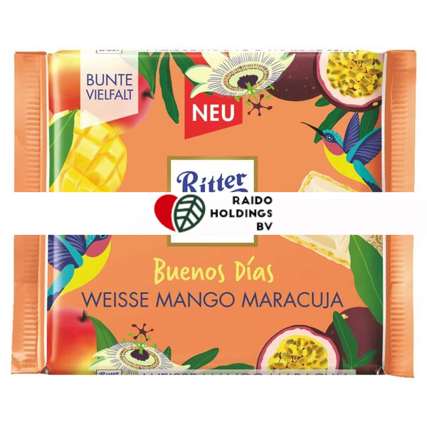 Ritter Sport Buenos Dias Weisse Mango Maracuja 100 g