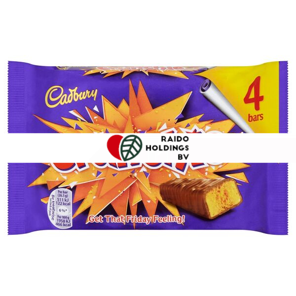 Cadbery Crunchie 4PK 104.4g