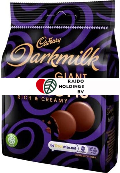 Cadbury Dark Milk Buttons 105g