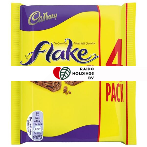 Cadbury Flake 4PK 80g