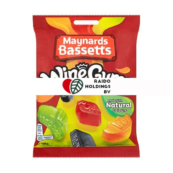Cadbury Mbass Wine Gums Bag 190g