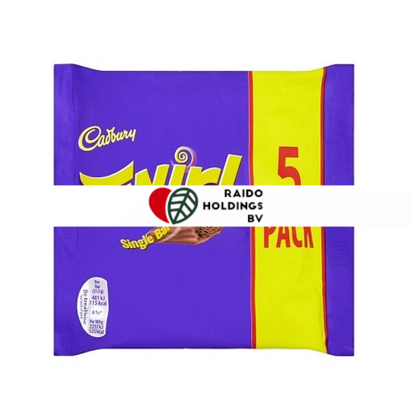 Cadbury Twirl 5PK 107.5g