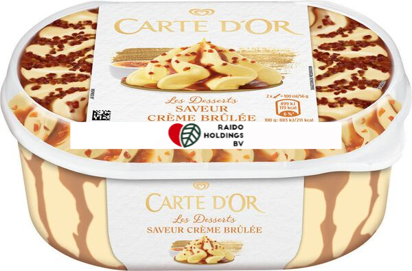CARTE DÓR CRÈME BRULEE 900ML