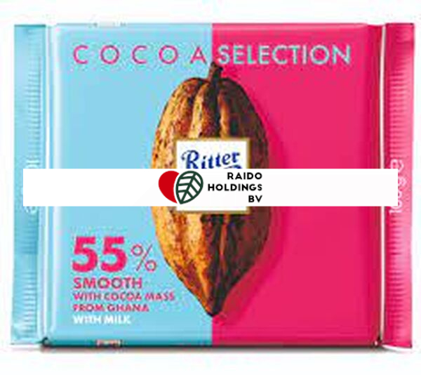 Ritter Sport Cocoa 55% Ghana 100 g