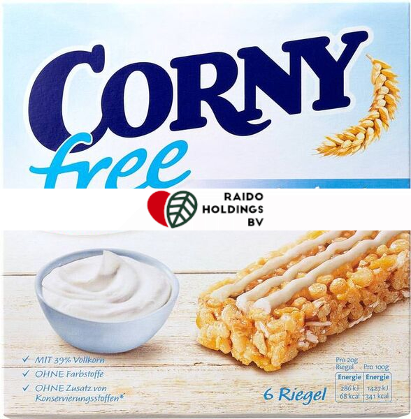 Corny Joghurt Sugar Free 6x20 g