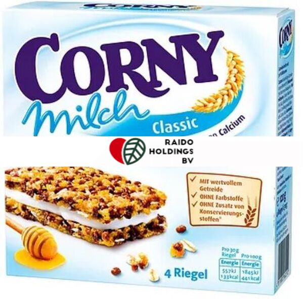 Corny Sandwich Milk 4x30 g
