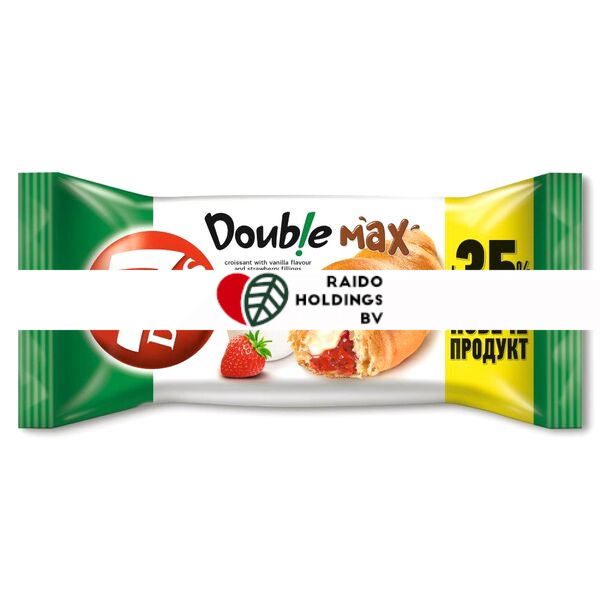 Croissant 7 Days Double Vanilla And Strawberry 80 g + 35% Gratis