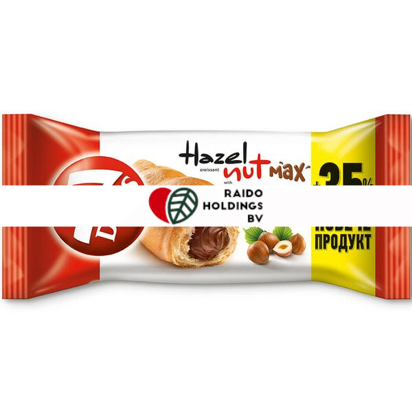 Croissant 7 Days Max Hazelnut 80 g + 35% Gratis