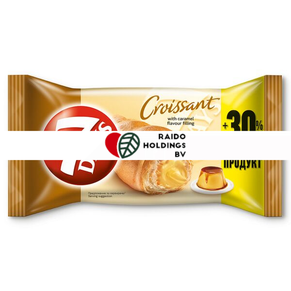 Croissant 7 Days Midi Caramel 60 g + 30% Gratis