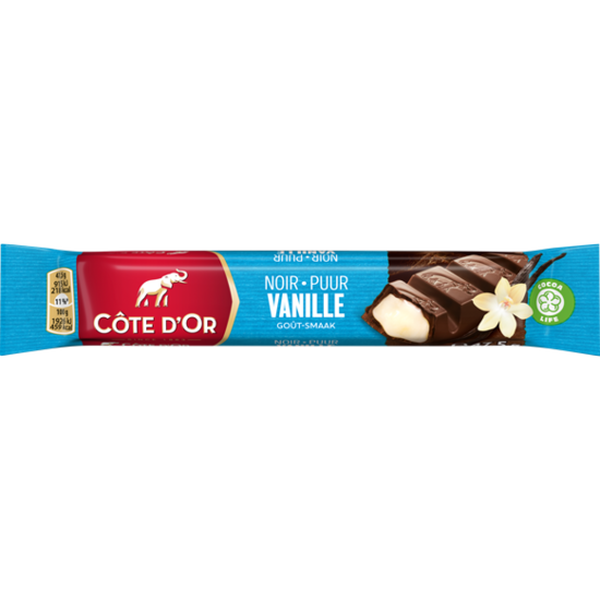 Côte d'Or Chocolate Bar - Noir Puur Vanille 48 g