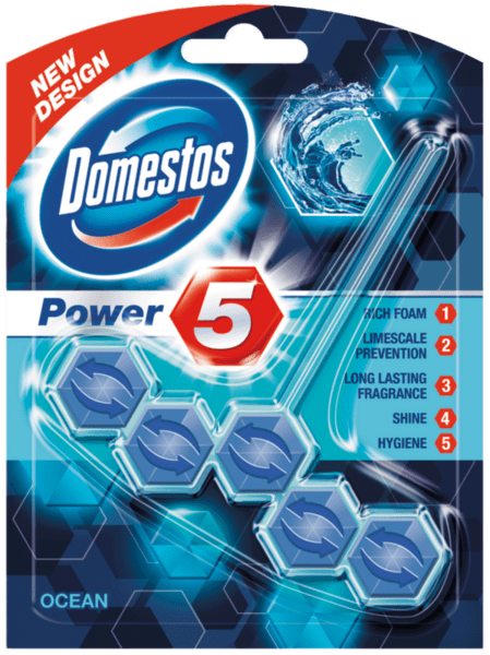 Domestos Power 5 Ocean 55g