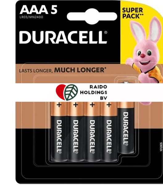 Duracell Battery Basic AAAK 5 NOU