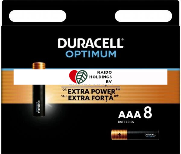 Duracell Battery Optimum AAAK 8