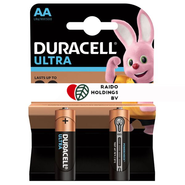 Duracell Battery Ultra AAK2
