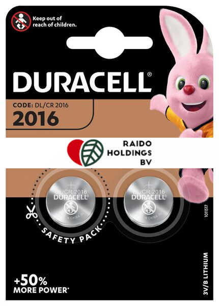 Duracell Specialitati Lithiu 2x2016N