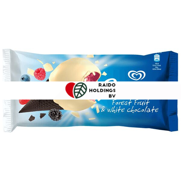 ESKIMO FOREST FRUITS & WHITE CHOCOLATE BALLCONE 125ML