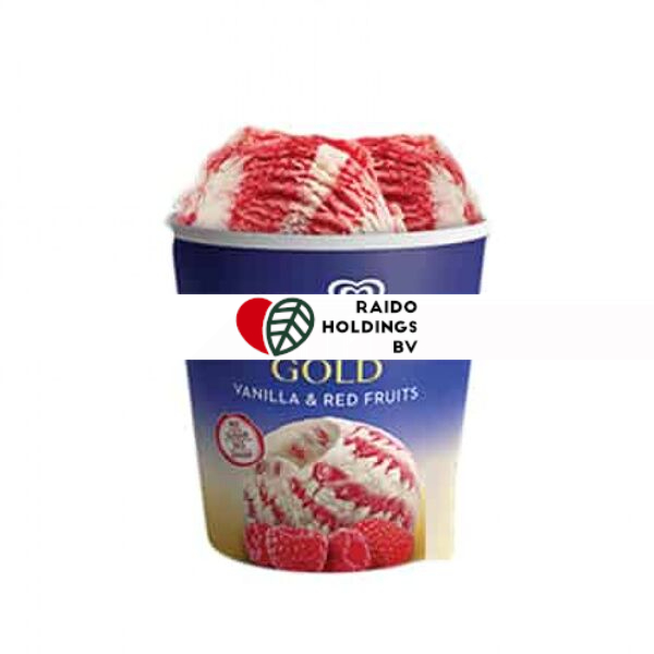 ESKIMO GOLD VANILLA & RED FRUITS NO ADDED SUGAR 220ML