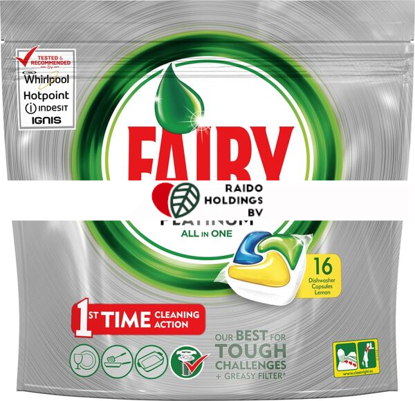 Fairy Platinum Lemon 16pcs