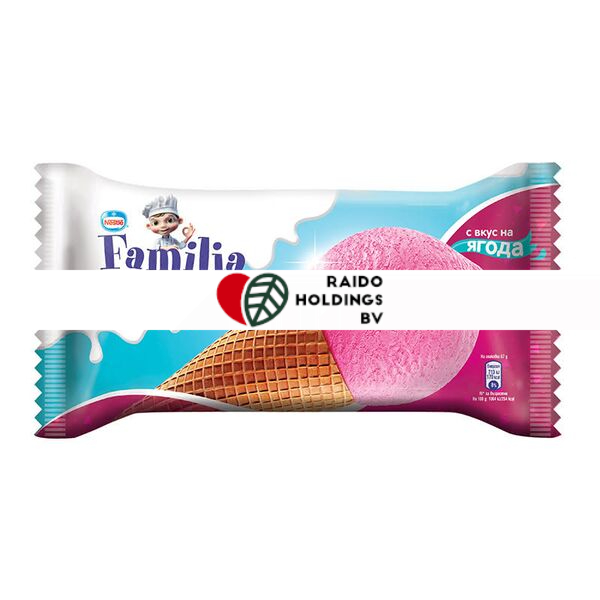 FAMILIA GALAXY Ice Cream Strawberry 67g