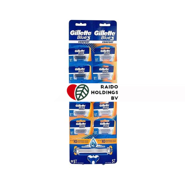 Gillette Blue 3 Card 10 Comfort