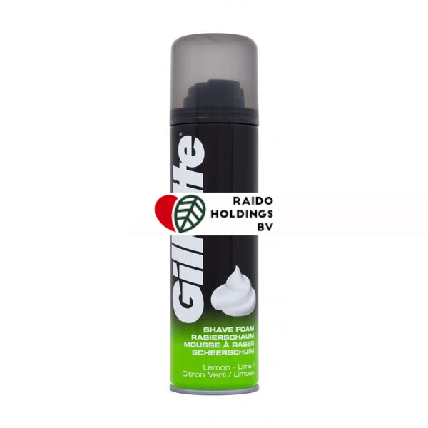 Gillette Shaving Foam Lemon 200ml