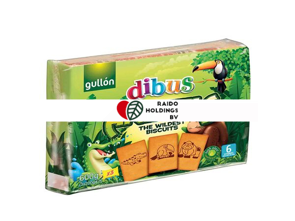 Gullon Animals Paquete 600 g