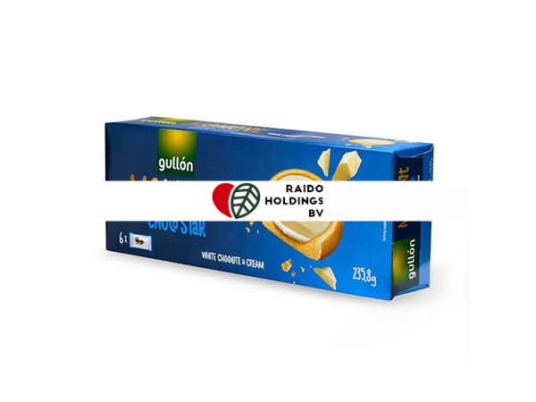 Gullon Choco Star Blanco Caja 235,8 g