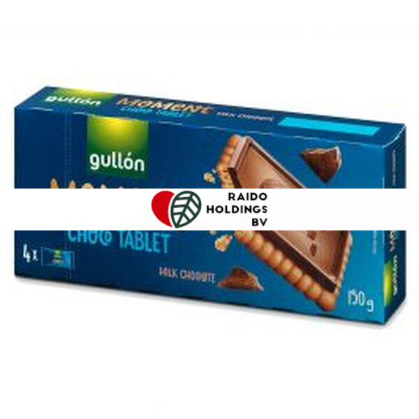 Gullon Choco Tablet Leche Caja 150 g