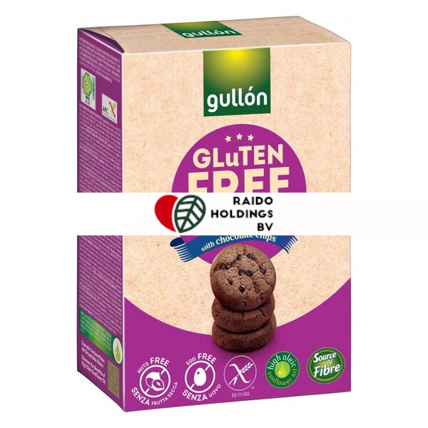 Gullon Cookies de Cacao sin Gluten Caja 200 g