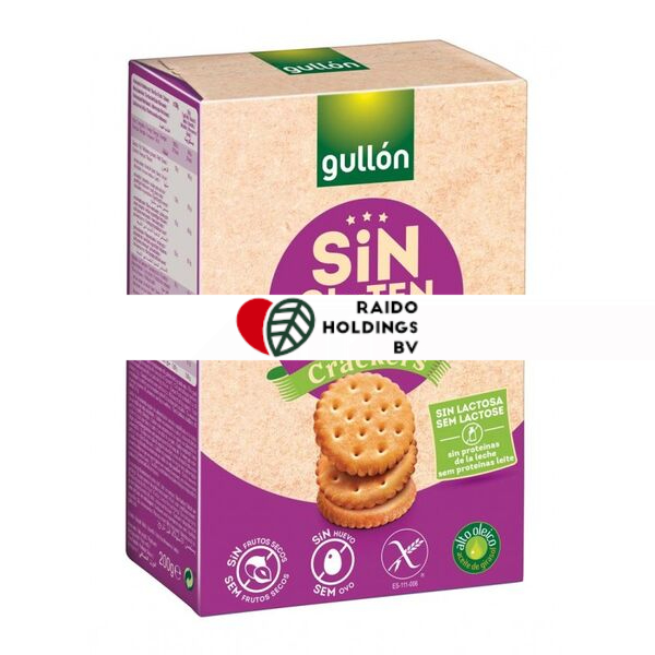 Gullon Crackers sin Gluten Caja 200 g