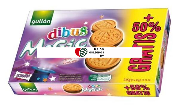 Gullon Dibus Magic + 50% Caja 315 g