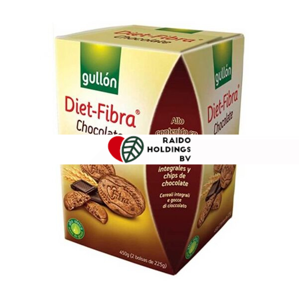Gullon Diet Fibra Choco Caja 450 g