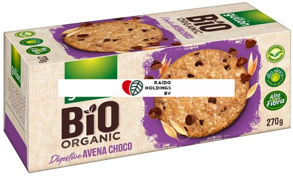 Gullon Digestive Avena Choco BIO Caja 270 g