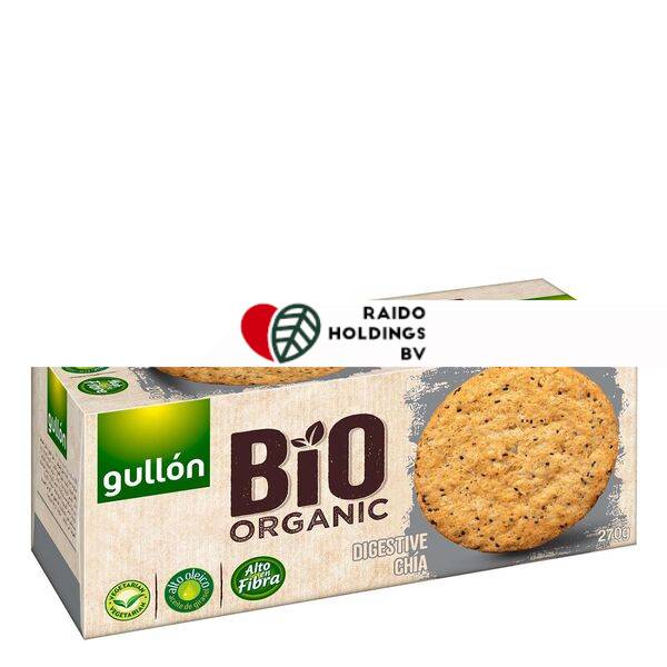 Gullon Digestive Chía BIO Caja 270 g