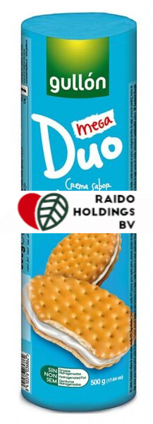Gullon Mega Duo Vainilla Paquete 500 g