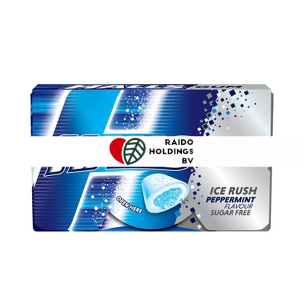 Halls Gum Peppermint 18 g x 16