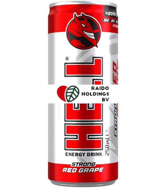 Hell Energy Strong Red Grape 250 ml