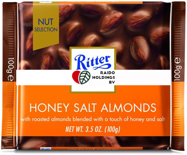 Ritter Sport Honey Salt Almonds 100 g