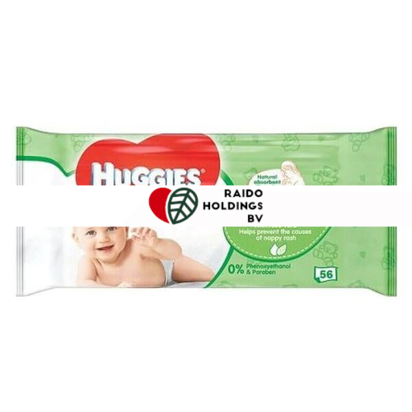 Huggies Baby Wipes Natural Care 56pcs
