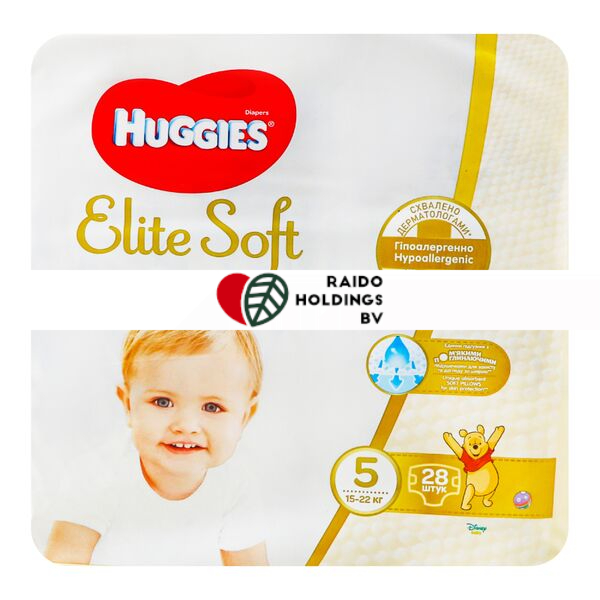 Huggies Diapers Elite Soft Size 3 6-11 kg 23pcs