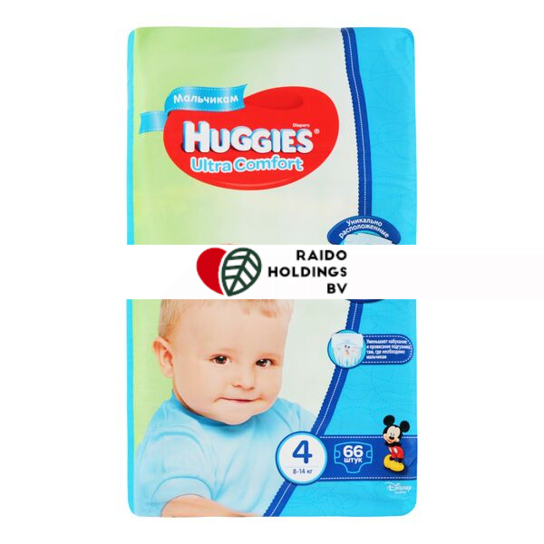 Huggies Diapers Ultra Comfort Mega Size 4 8-14 kg 66pcs